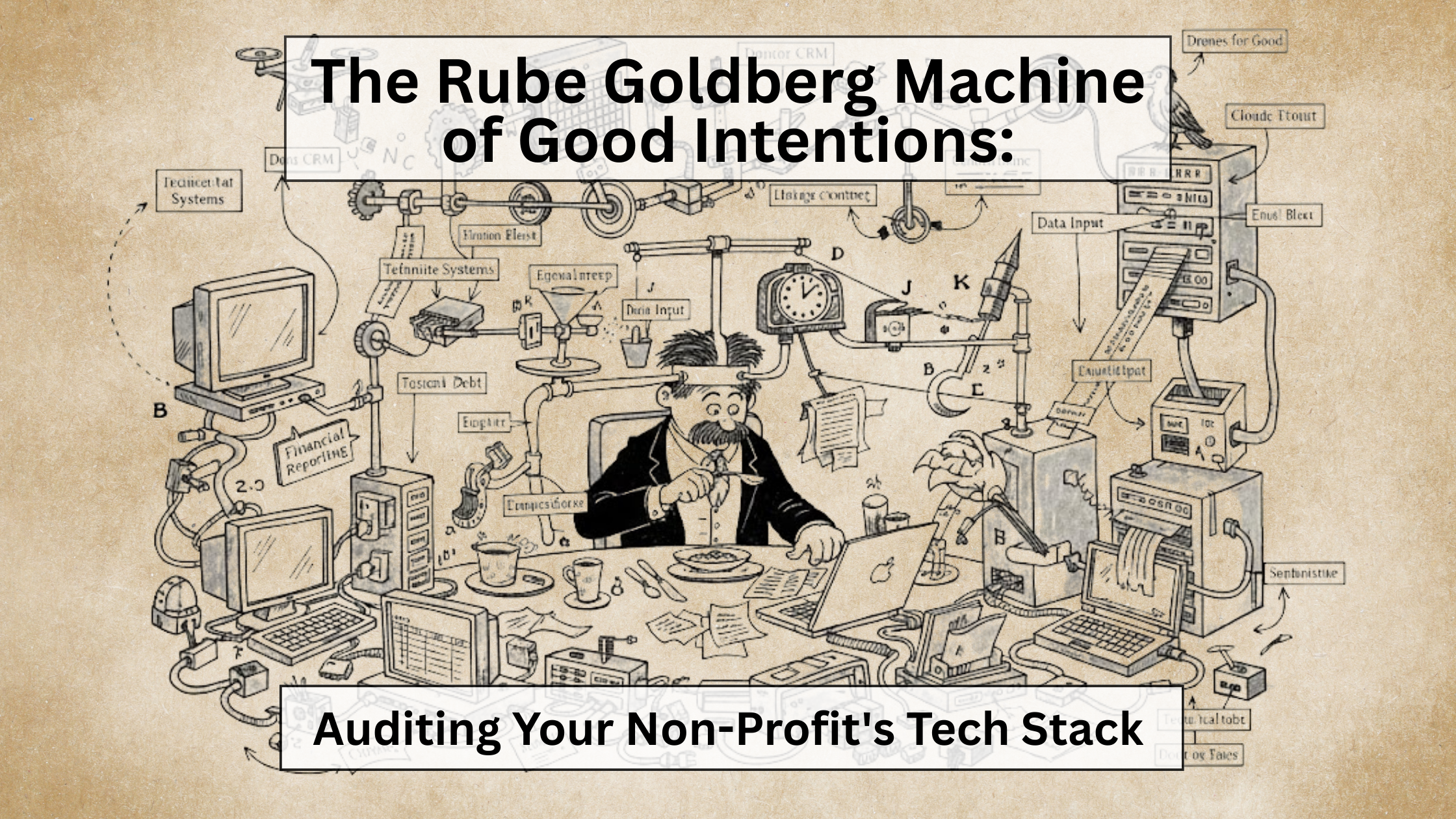 The Rube Goldberg Machine of Good Intentions: Auditing Your Non-Profit’s Tech Stack