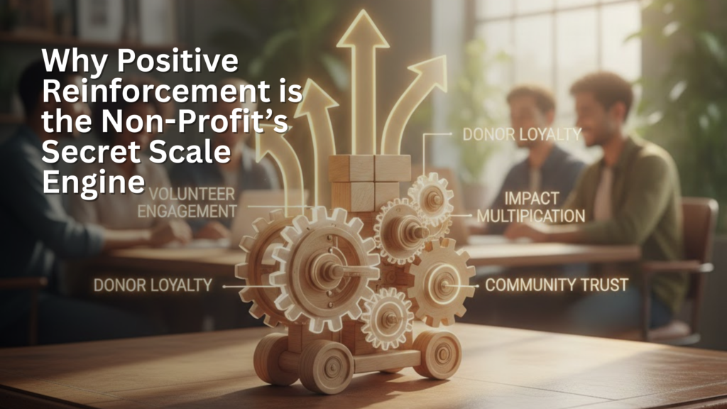 Why Positive Reinforcement is the Non-Profit’s Secret Scale Engine