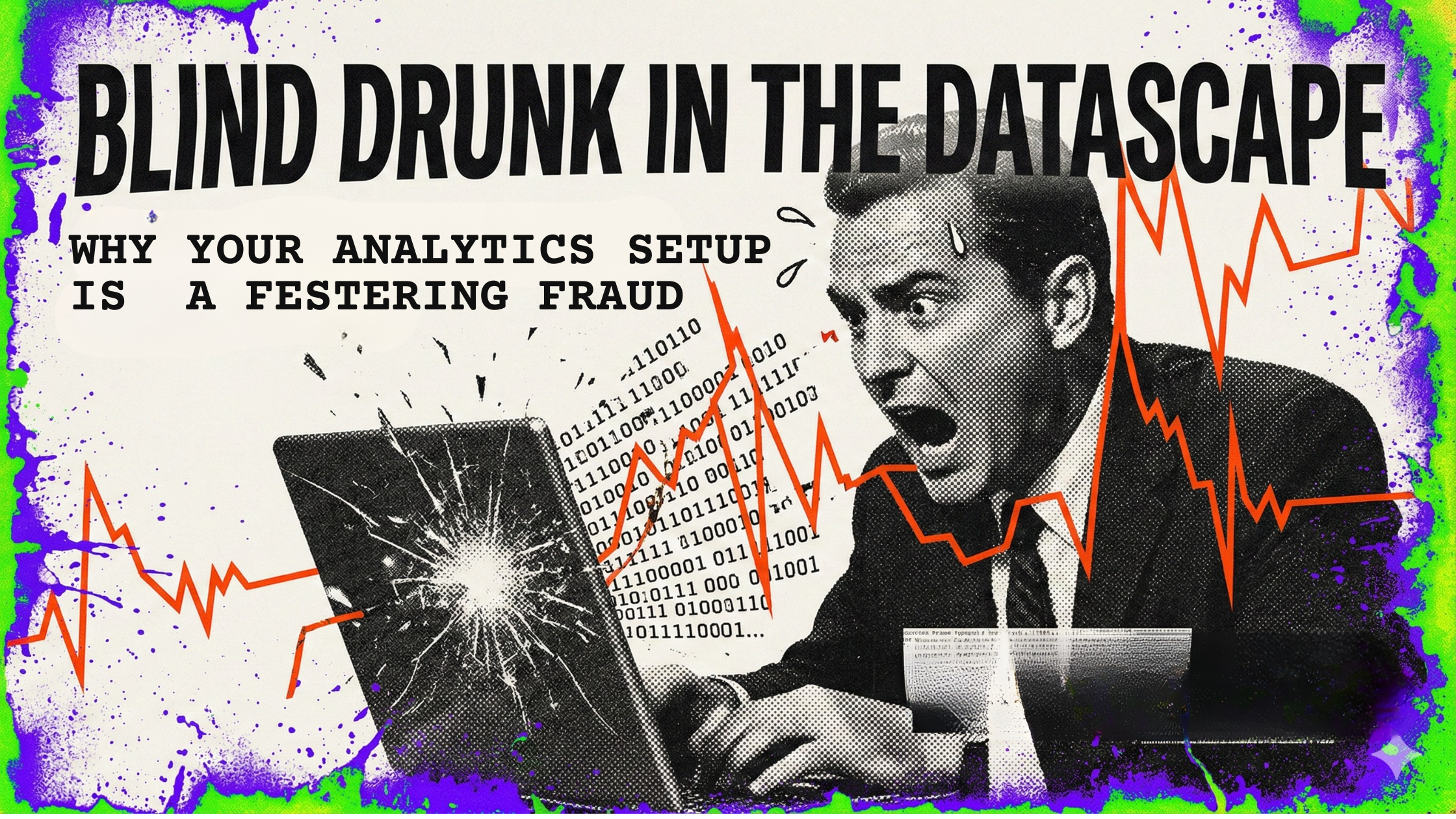 Blind Drunk in the Datascape: Why Your Analytics Setup is a Festering Fraud